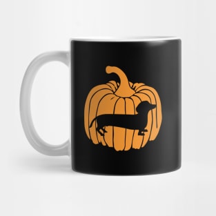 Dachshund Dog Halloween Shadow Mug